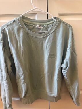 Light Sage Green Crewneck Sweatshirt